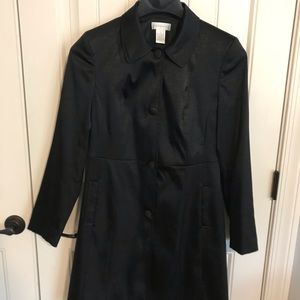 Black dress coat
